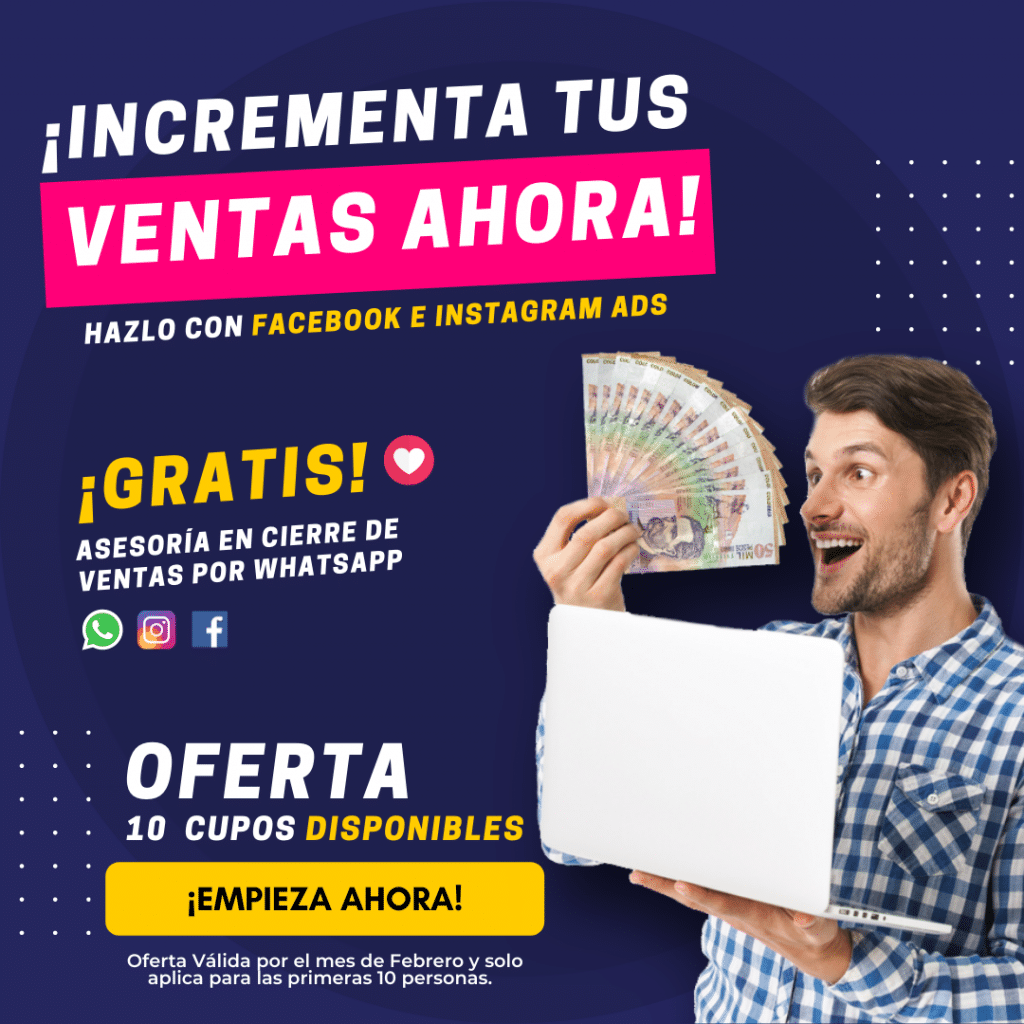 Super Promo Facebook e Instagram Ads 3 Copia de Necesitas un 3